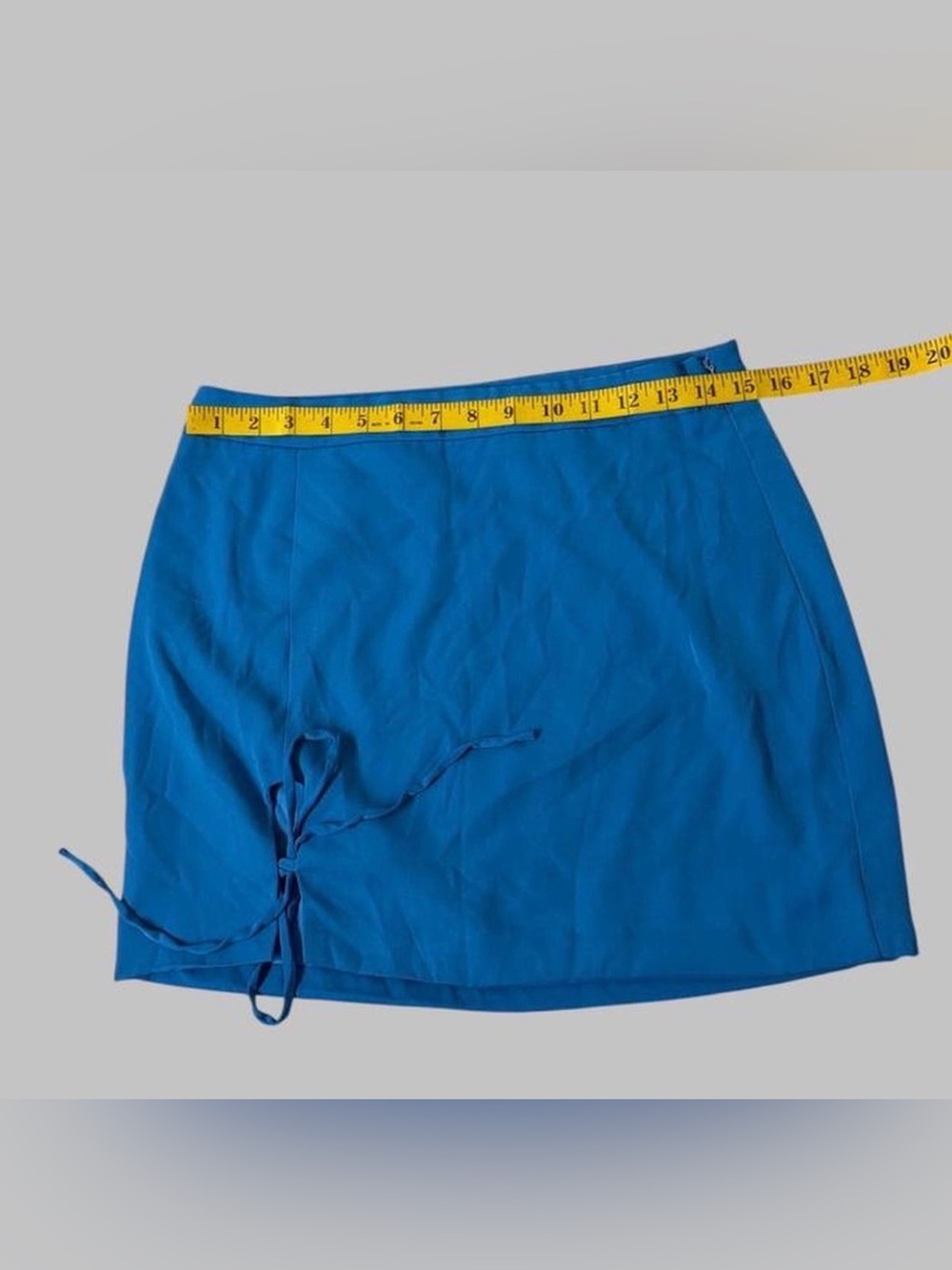 ACOA Bright Blue Two-Piece Skirt Set - Picture 5 of 7
